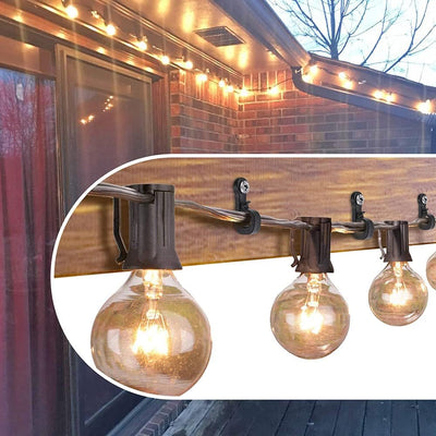 Ganchos para colgar luces de Navidad interiores y exteriores