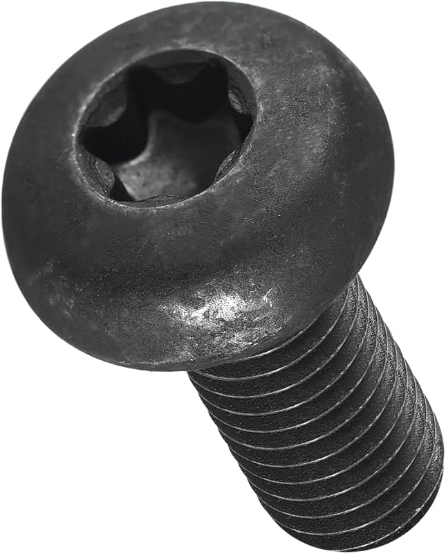 Tornillos Torx seguridad M8 acero carbono 12 u para carpintería