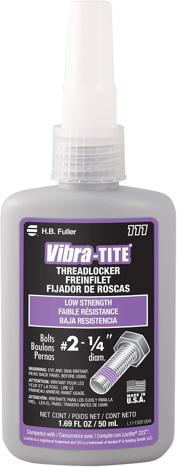 Bloqueador roscas anaeróbico extraíble 1.7oz morado