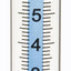 Tubo vidrio repuesto medidor lluvia 7pulg tapa patio exterior