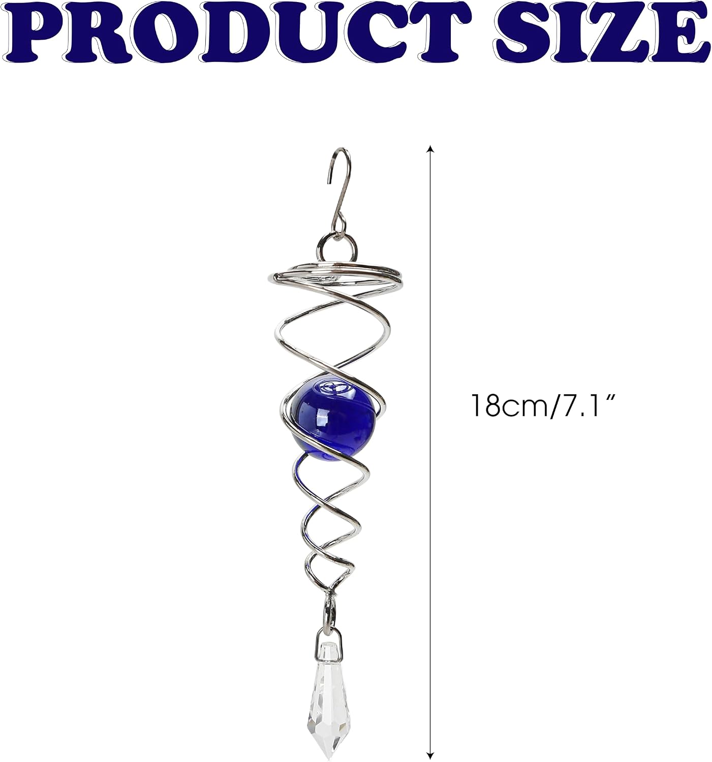 5 Colas Estabilizadoras Espiral Acero Inox 7.1" Jardín