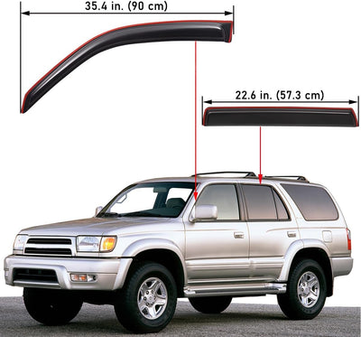 Vierteaguas duradero clip ventilación Toyota 4Runner 96-02