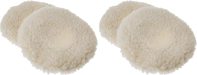 Gorro pulido lana sintética 7pulg pack 2
