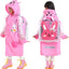 Abrigo lluvia niños poncho reutiliz. escuela plegable
