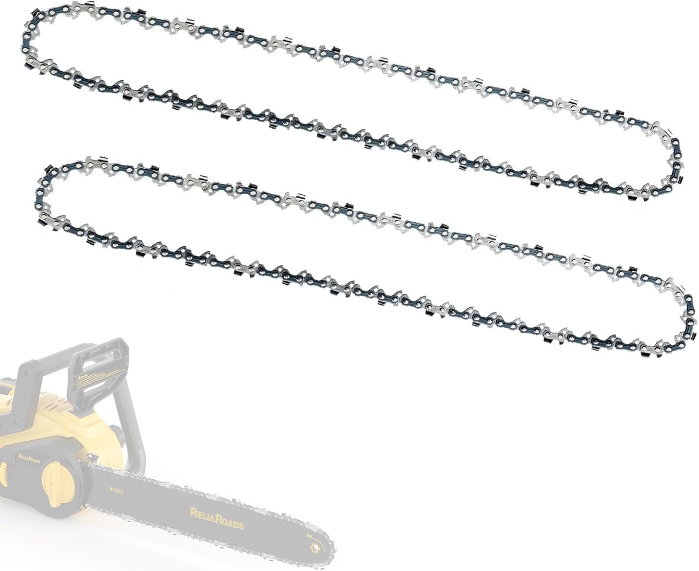 2 Cadenas Motosierra 16" Paso 3/8 57 Eslabones