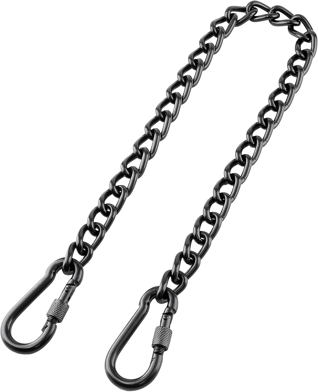 Cadena silla colgante acero inox 330lb con mosquetones