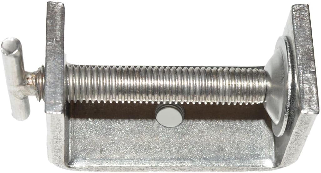 2 Abrazaderas C Acero Inox 304 Mandíbula Ancha 2.165pulg
