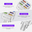 Adaptador cargador automóvil 6 puertos USB QC 3.0