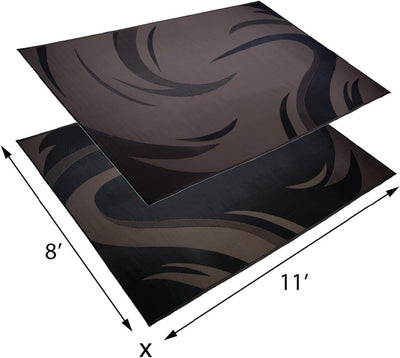 Alfombrilla reversible para patio al aire libre