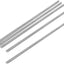 Pack 5 pernos acero inox M4 x 5.9pulg tono plateado