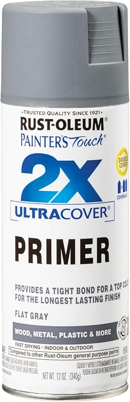 Imprimación aerosol gris plano 12oz paquete 1