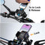 Soporte teléfono motocicleta anti vibración bola 1" 5.2-7.2