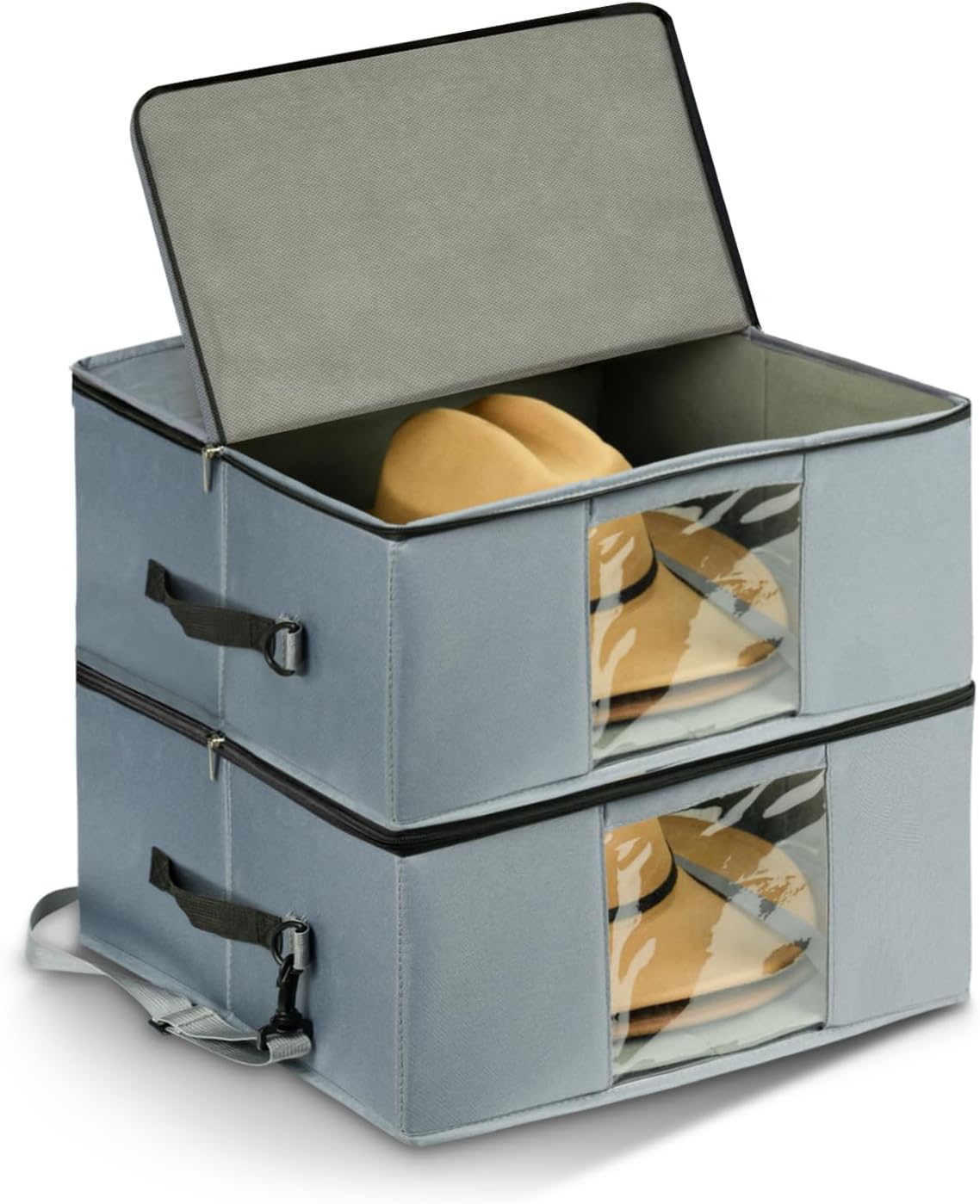 2 Pzas Caja Almacenamiento Sombrero Vaquero