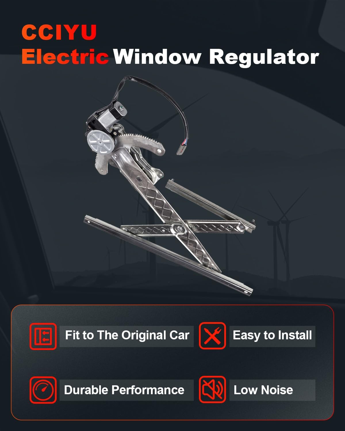 Regulador ventana eléctrica Lincoln Navigator 741-873