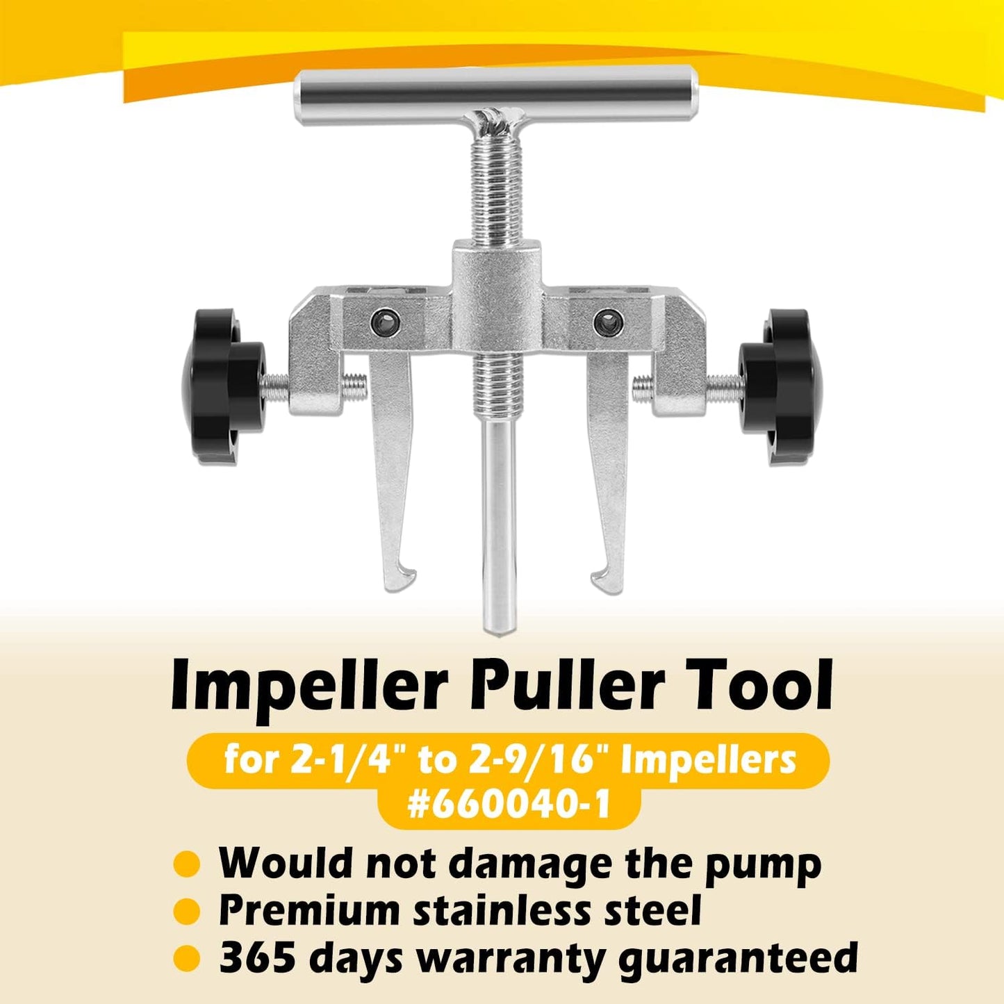 Extractor impulsor 2-1/4 a 2-9/16" comp Jabsco 50070