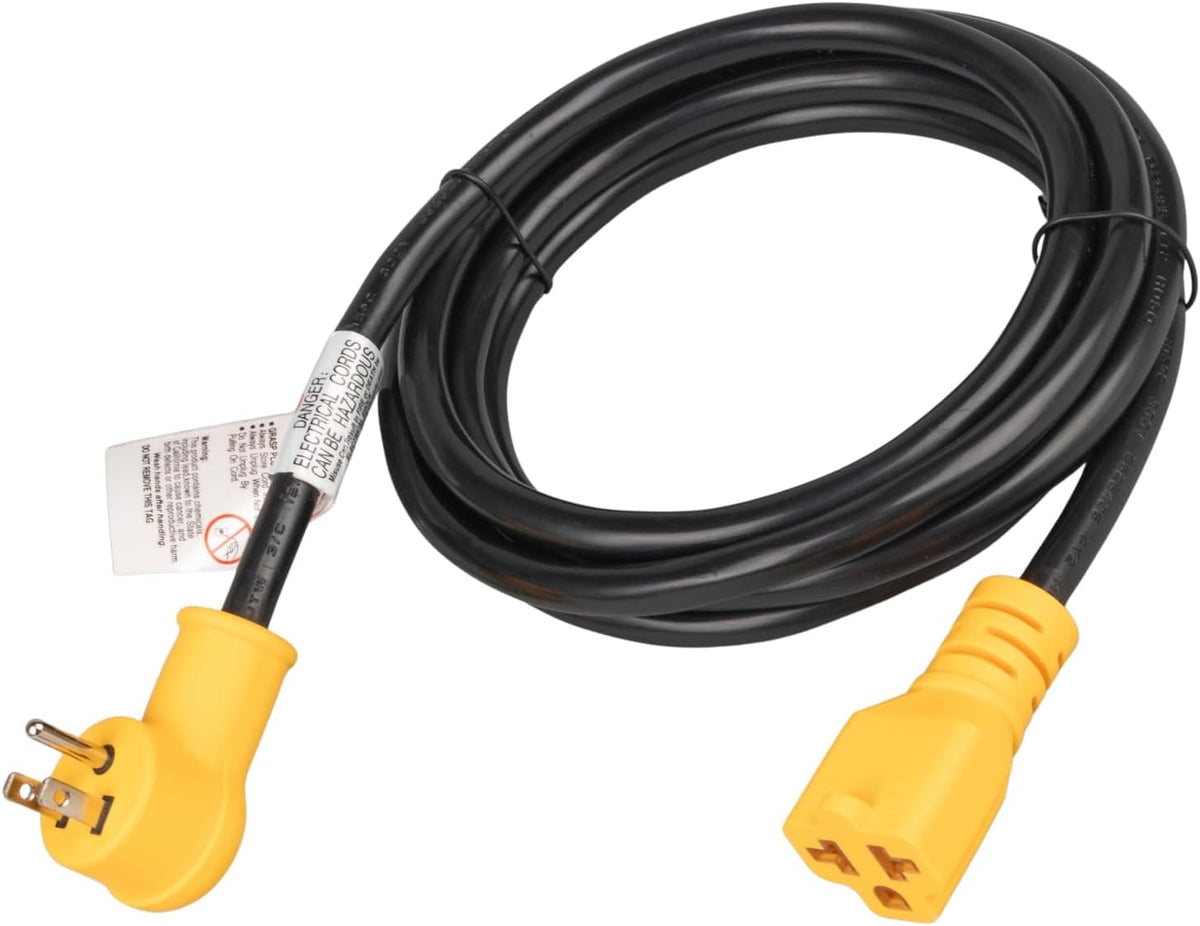 Cable adaptador impermeable 10ft 15A para exteriores 12/3