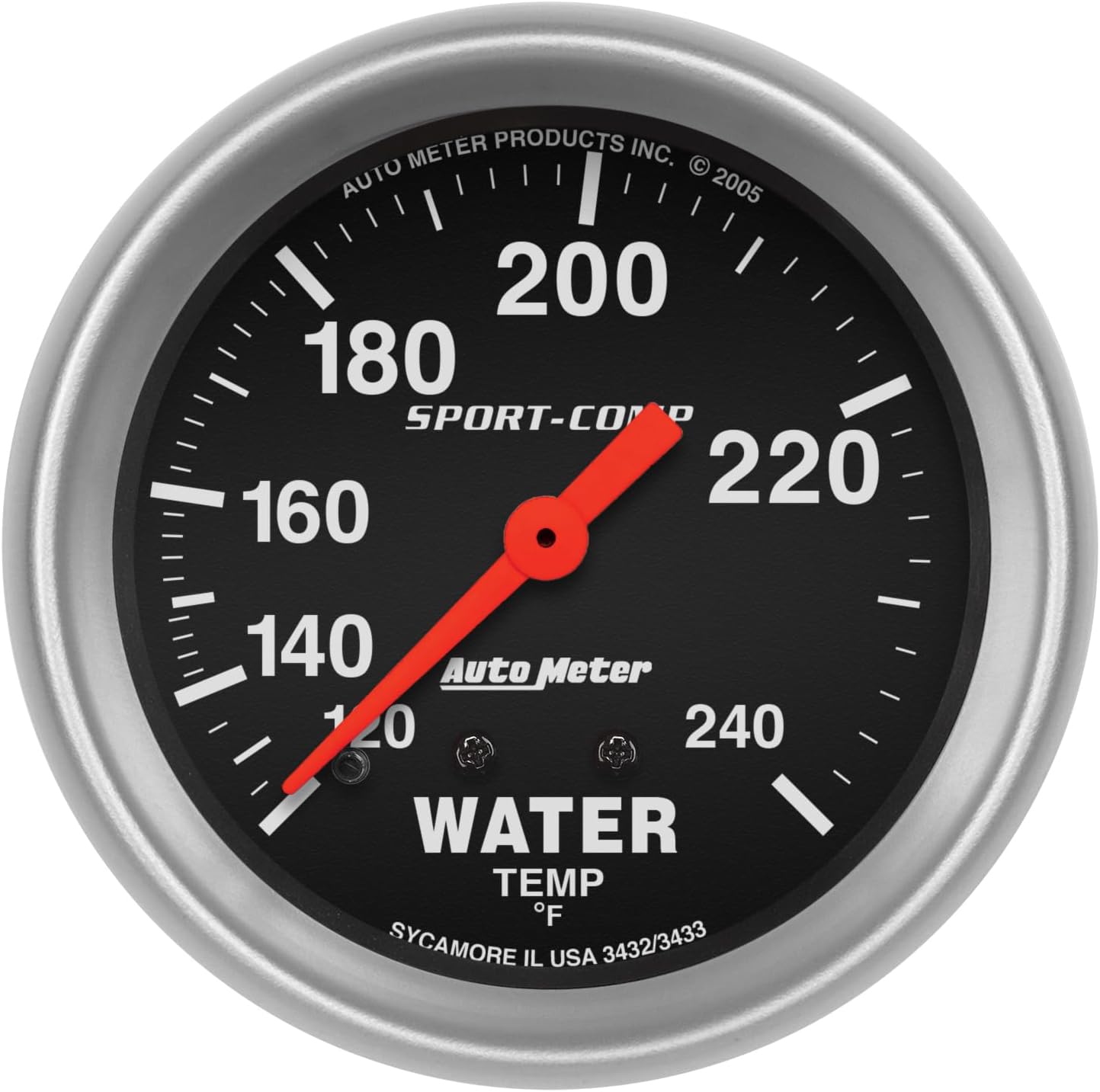Medidor mecánico temperatura agua sport-comp