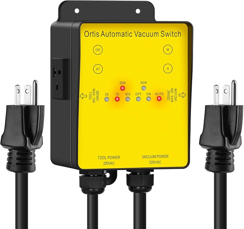 Interruptor vacío automático 220V para herramientas