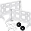 Soporte universal para estantes plástico blanco 20lb