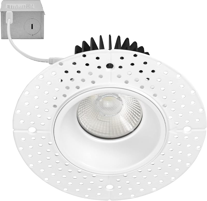 Foco LED empotrado 4" sin marco 1000lm 5 temperaturas