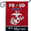 Bandera Cuerpo de Marines USMC 13x1 para patio