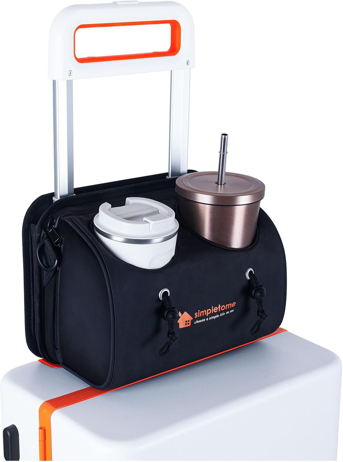 Bolsa organizadora viaje 4en1 soporte taza y tablet