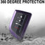 Funda llavero Acura MDX 2022 piel morado sin llave
