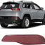 Reflector parachoques trasero Jeep Cherokee lado derecho