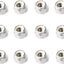 Tuercas seguridad hex 8-32 acero inox 304 brillante