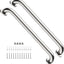 2 Barras agarre ducha 24pulg acero inox cromado
