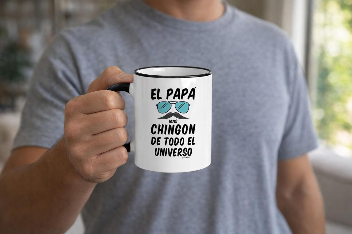 Taza divertida para papá día del padre cumpleaños