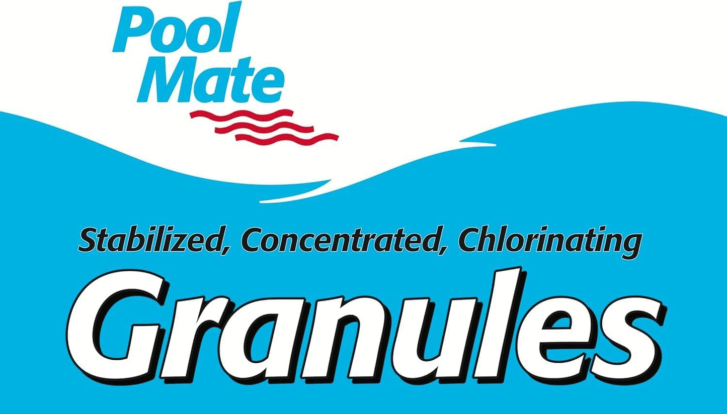 Gránulos cloro piscina 8lb fabricados EE.UU.