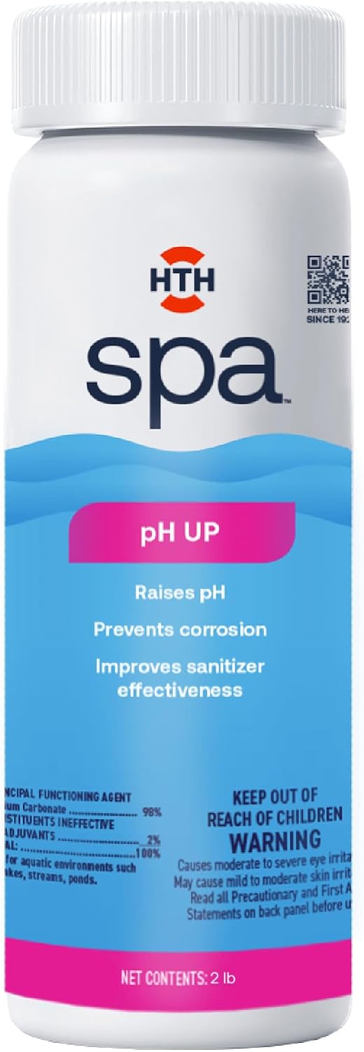 Químico para spa y jacuzzi eleva ph 2 libras
