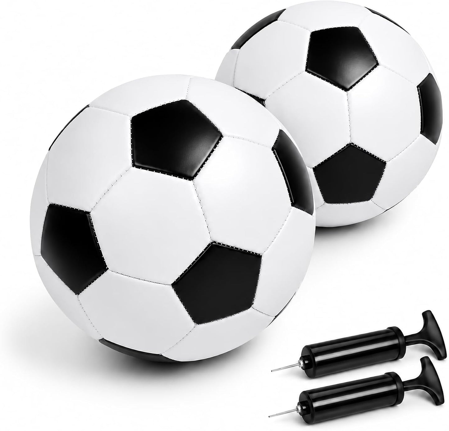 Balón fútbol tamaños 2-5 con bomba para niños y adultos