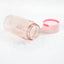 Botella agua Tritan 9oz con infusor transparente rosa claro
