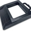 Calzo rueda goma resistente camión 14.2x11.2x2pulg negro