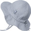Sombrero sol algodón UPF 50 ala ancha niña