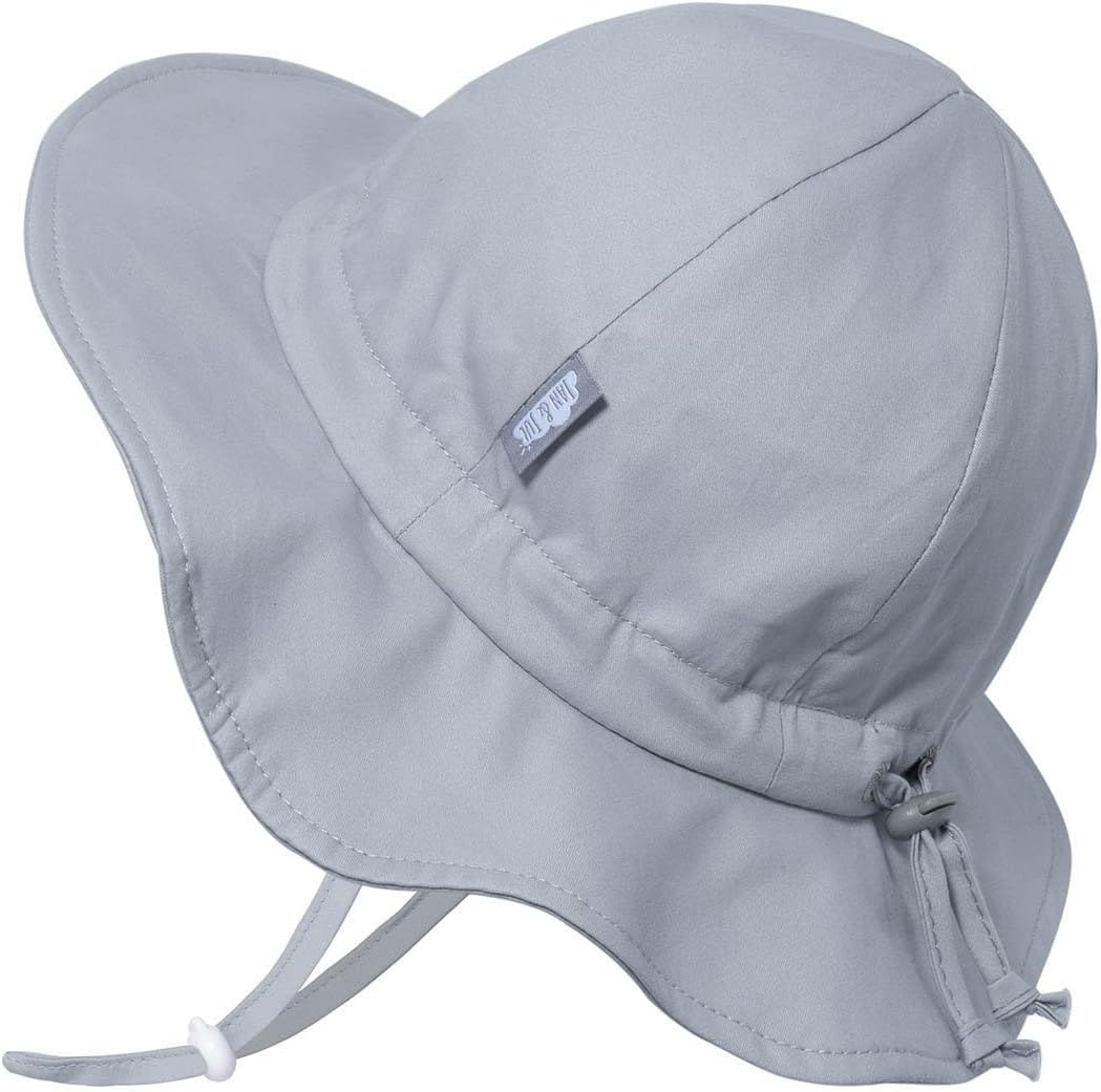 Sombrero sol algodón UPF 50 ala ancha niña