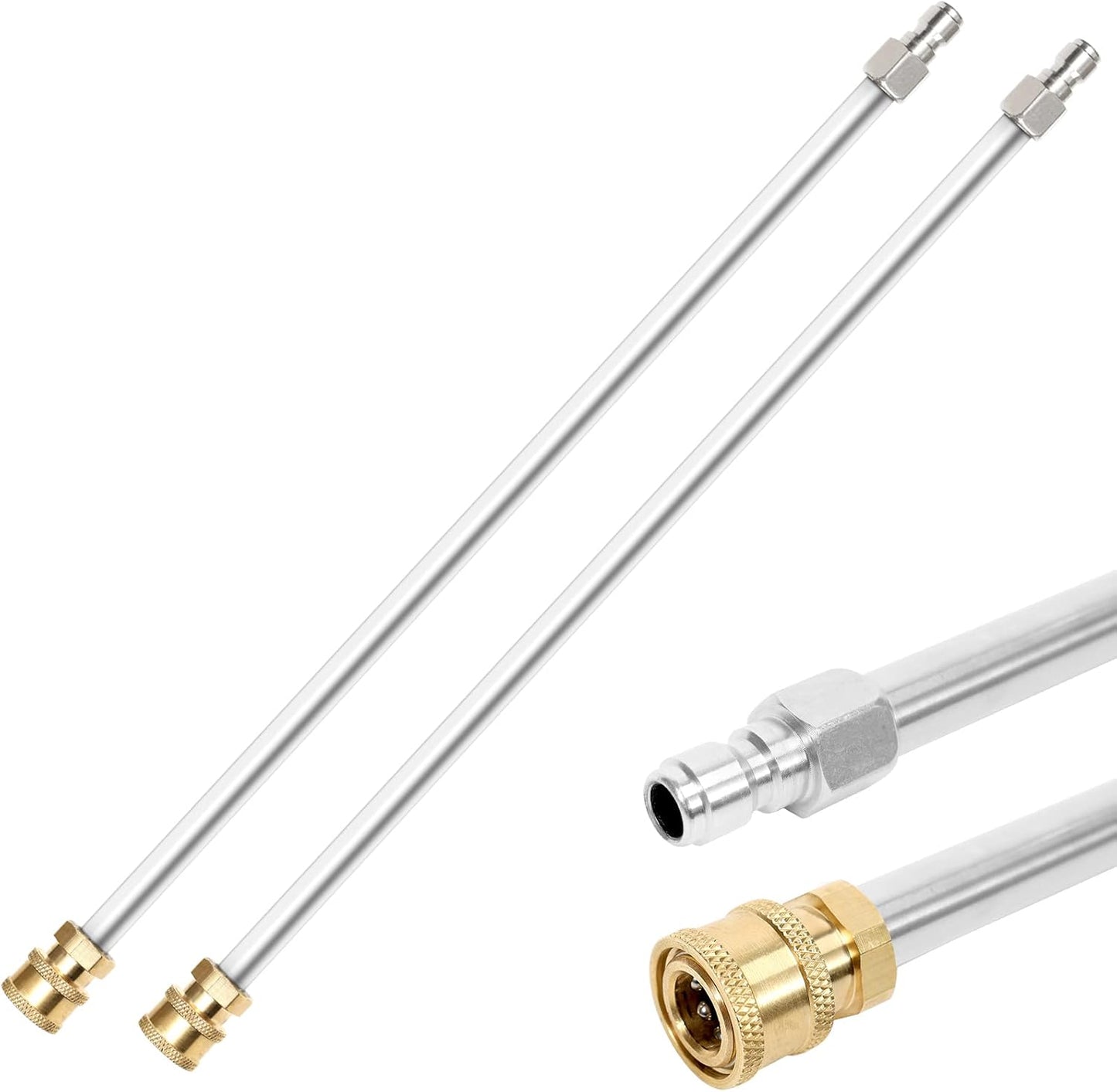 Extensión varilla lavado a presión acero inox 110" 4500PSI