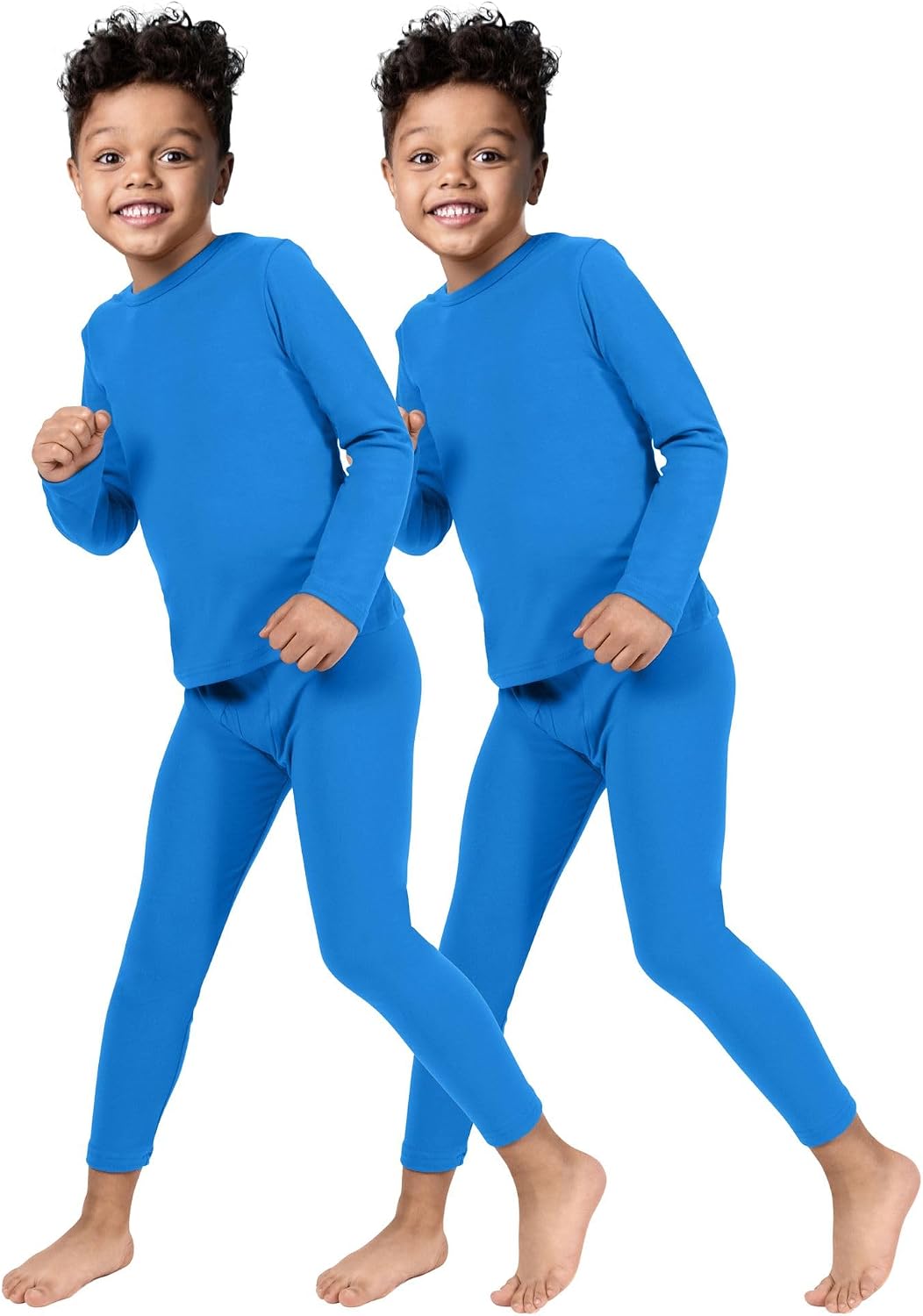 2 Pzas Ropa Interior Termal Niños Chicos para Invierno