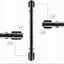 Llave trinquete 4en1 SAE 3/16-5/16 pulg acero alto carbono