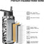 Botella agua acero inox calavera pajita 18oz regalo