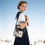 Bolso cruzado transparente impermeable PVC ligero