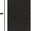 Tapete pasillo negro 3x8ft antiderrap interiores
