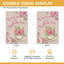 Bandera jardín doble cara decoración patio té