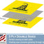 Bandera Gadsden 2x3ft doble cara ojales latón