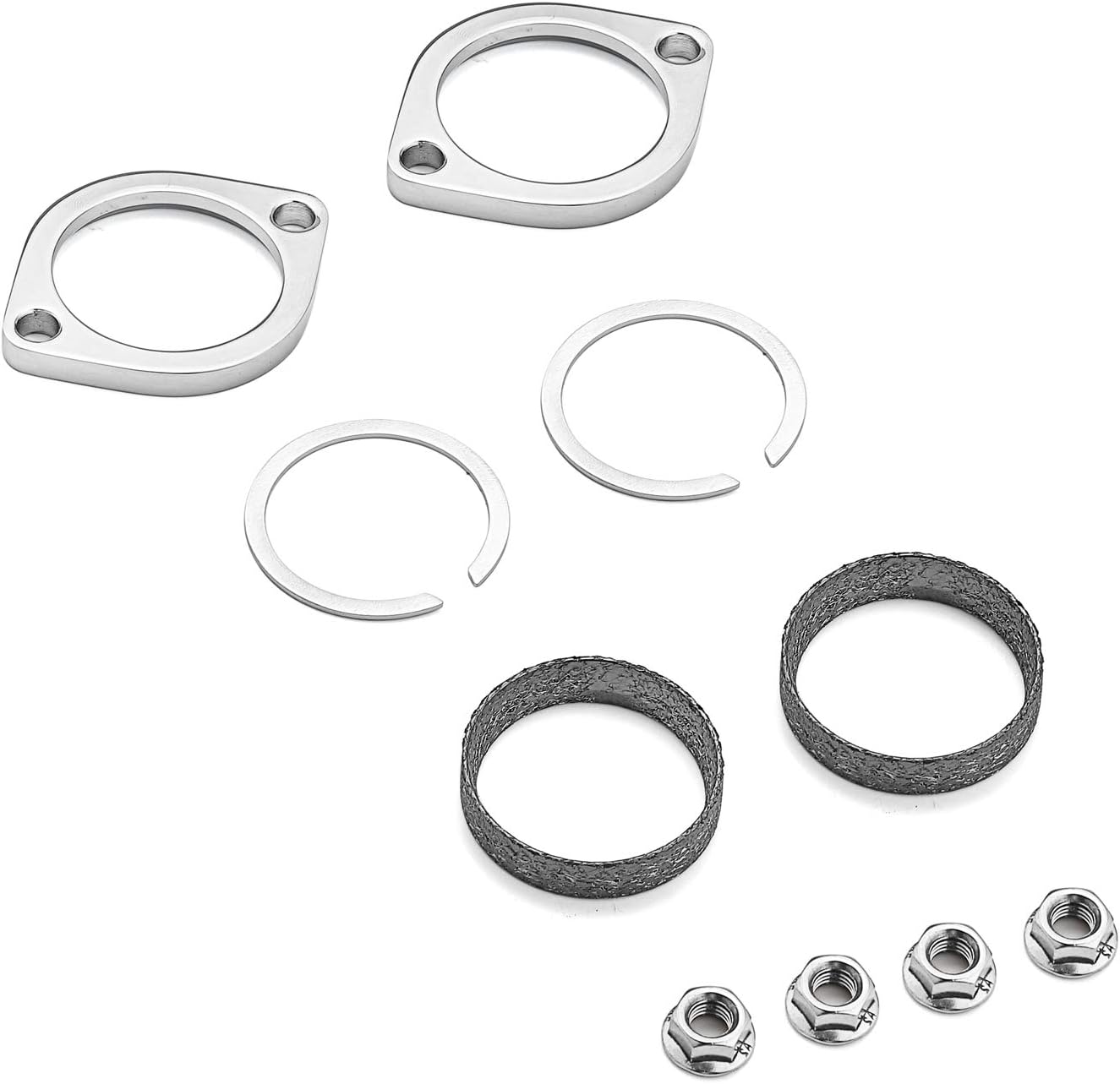 Kit brida escape comp Harley Evolution Big Twin 1984-UP