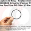 Repuesto oring para filtro Pentair FNS Plus 3 Pzas
