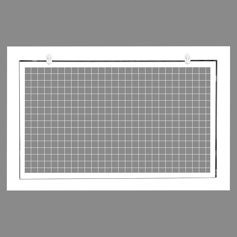 Rejilla filtro aire retorno 12x14 aluminio blanco