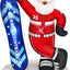 Decoración inflable Navidad Papá Noel 7ft césped